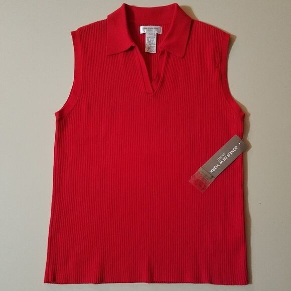 Jones New York Sport Sleeveless Sweater - Picture 1 of 7